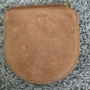 Baggu Leather Pouch